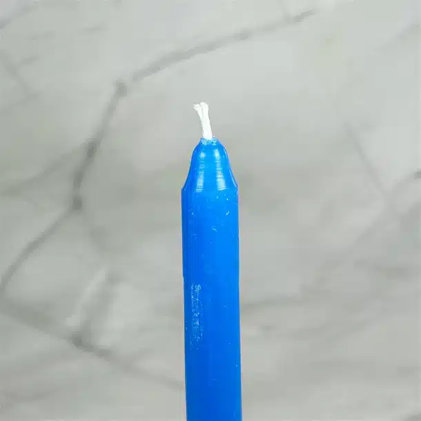 Bougie teintée Bleu – Image 2