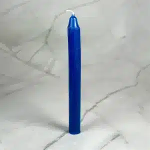 Bougie teintée Bleu foncé