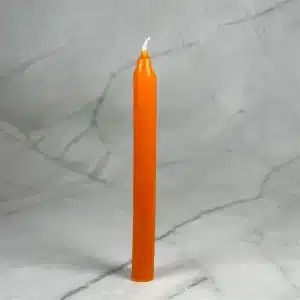 Bougie teintée Orange - À l'unité