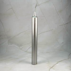 Bougie teintée Argent